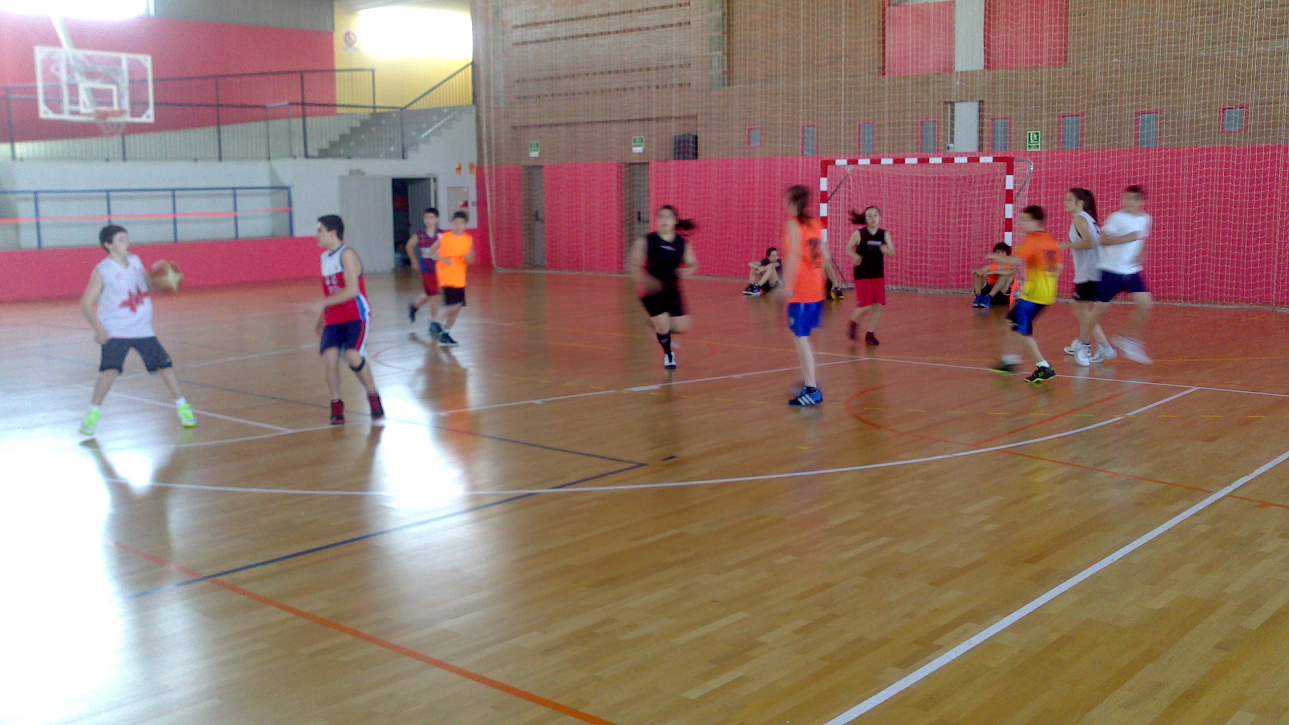 dijous. Campus 2014 Club Bàsquet Bellpuig a Tremp